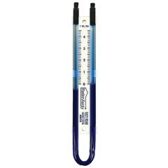 U-Tube, RadonAway Manometer, 0-5, Blue