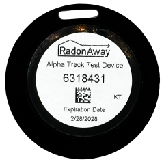 Alpha Track Long-Term Radon in Air Test